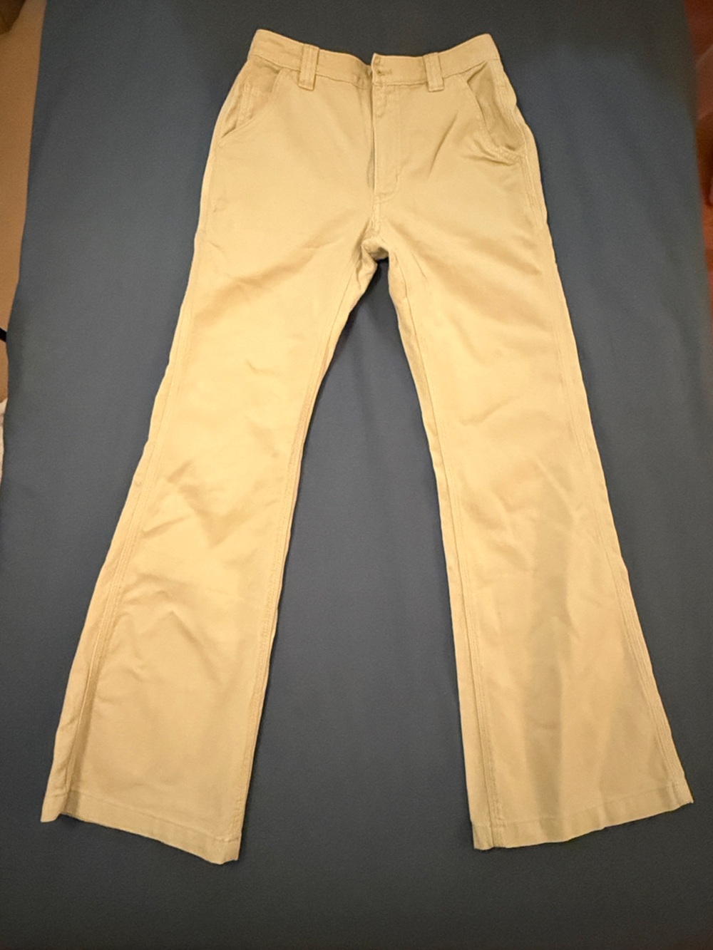 (Aritzia)TNA Women's Boot Cut Jeans - Light Beige